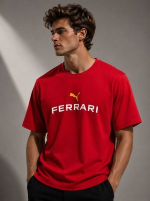 PUMMA FERRARI Premium Quality Round Neck Tshirt GZ_0451
