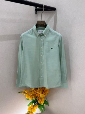 Lacost Linen Pista Embroidery Logo Premium Shirts F4029-PIS