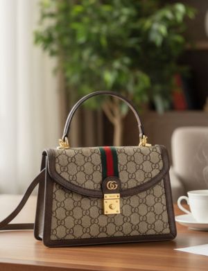 Gucc ophidia gg supreme top handel bag with box big size carrybag 5149