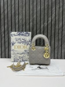 Dioor 662 Lady Dioor Nano Gray With Original Box Packing