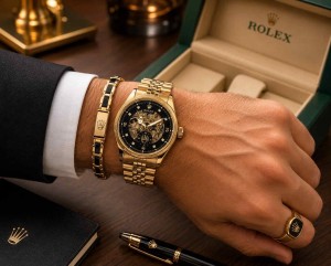 ROLLEX_AUTO_GOLD-BLACK