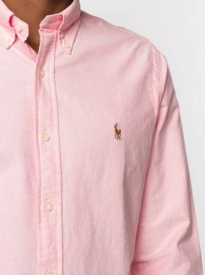 L xAUREN P OLO IMPORTED STORE ARTICLE SHIRT PINK