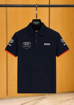 PORSCHE xBOSXS IMPORTED STORE ARTICLE POLO T-SHIRTx