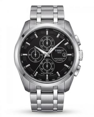 Tissoo_t 1853 Couturier Silver Black dial