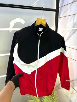 Nik Imported Black-red Super Premium Zipper Wind Shetter F2177-D2