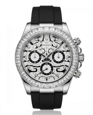 Rolee_x Daytona OysterFlex Eye Of Tiger Silver