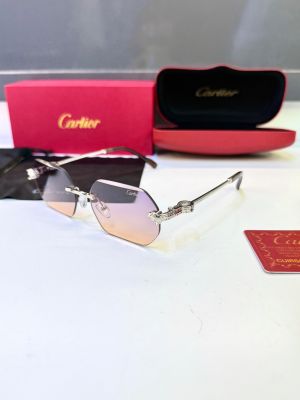 Cartie_Brown Silver Premium Quality Sunglass Fa 1229