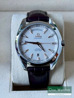 Omegga Seamaster Japan Black Leather Strap