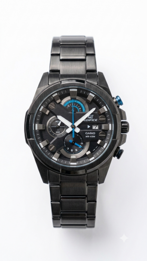 Casio Edifice EFR-540BK-1AVUDF Chronograph Black