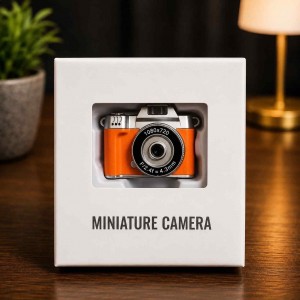 MINATURE CAMERA ORANGE NO RETURN