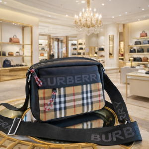 Burberr Crossbody Messenger Bag Unisex With Box Dustbag Bill 5063