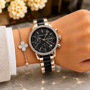 Michael l Kors Bradshaw Diamond Black