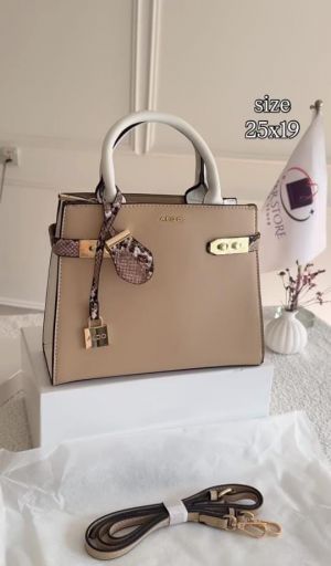 ALDD Lisbon Womens White Satchel with box 5772