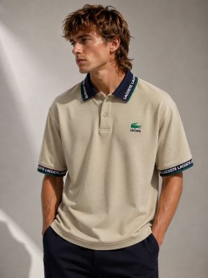 LACOSTTE Premium Quality Store Article Collar Neck POLO Tshirt GZ_0469