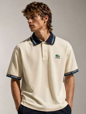 LACOSTTE Premium Quality Store Article Collar Neck POLO Tshirt GZ_0470