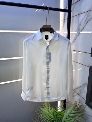 Arma_i Exchange White Premium Shirt With Brand Box Packing And Carry Bag F3413-WH