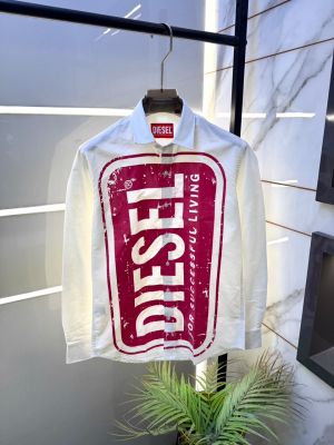 Diese White Premium Shirt With Brand Box Packing F3985-WH