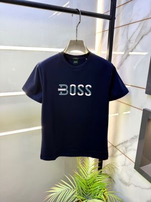 Boss Purple Premium Round Neck Polo T-shirt F5093-PU