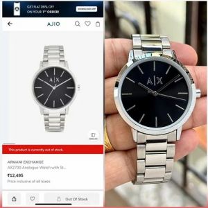 Armaan_i Exchange Classic Silver-Black