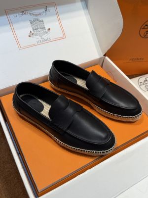 HermeEs Trip Espadrille Premium Loafer High End Quality With OG Double Box