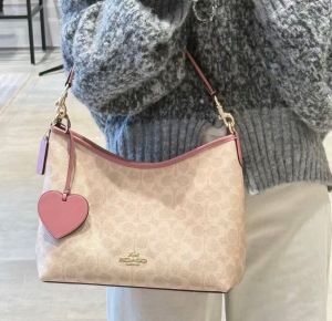 Coacch Laurel Special Edition PinkHeart Hobo Tote With OriginalBox DustCover Tag