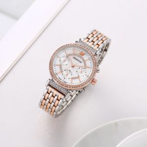Swarovskk_i Passage Chronograph 2Ton-Copper-White