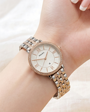 Fossii_l Jacqueline 2Ton Rose Gold White