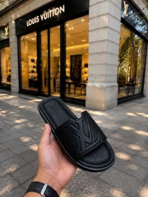 Louiis Vuitton Portofino Mule black Premium Slide