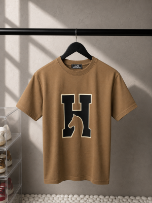 Herme Premium Round Neck T-Shirt 1382