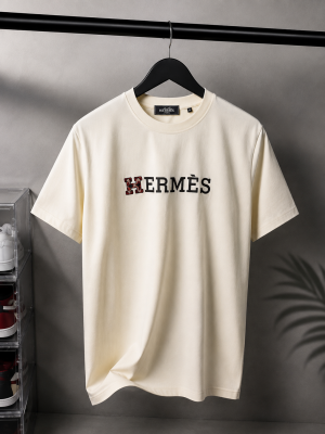 Herme Premium Round Neck T-Shirt 1383