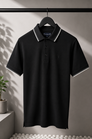 All Saints Premium Polo T-Shirt 2205