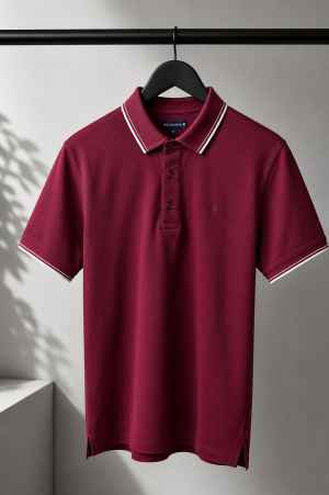 All Saints Premium Polo t-Shirt 2207