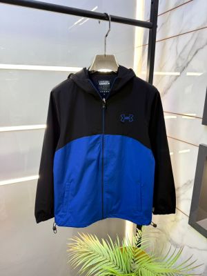Under Armou Imported Black-Blue Super Premium Wind Shetter Jacket F3322-B2