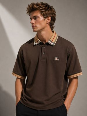 BURBERRRY Premium Quality Collar Neck Polo Tshirt GZ_0473
