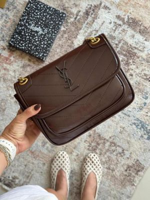 Ysl niki 1825 Small ShoulderBag With Original Box & DustCover