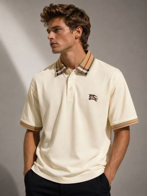 BURBERRRY Premium Quality Collar Neck Polo Tshirt GZ_0471