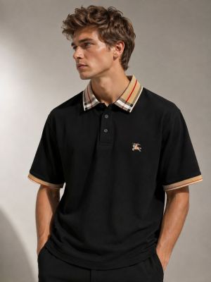 BURBERRRY Premium Quality Collar Neck Polo Tshirt GZ_0470