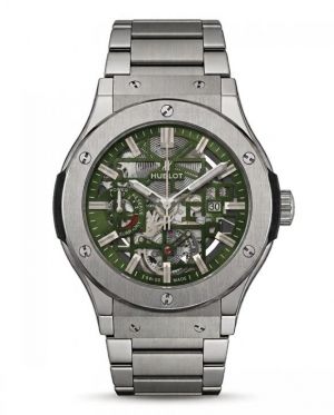 Hublo_t Big Bang Tourbillon Silver Green Dial