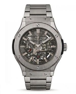 Hublo_t Big Bang Tourbillon Silver Black Dial