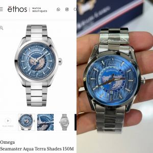 Omegga seamaster Aqua Terra World Map ( Swift Movement )