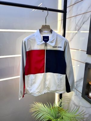 Tomm_Hilfiger Imported White Premium Wind Shetter Jacket F3220-WH