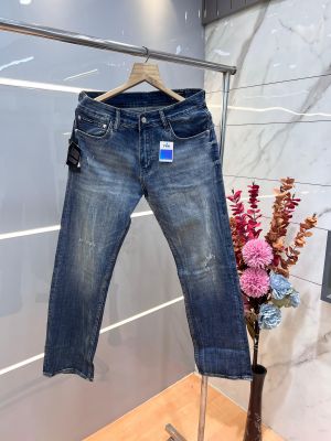 Dolc and Gabban a Green Shade Premium Imported Stretchable Lycra Fabric Straight Fit Denim with Emboss Logo Sale Offer 3496