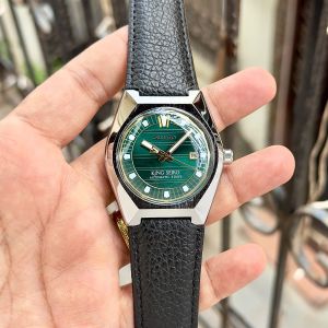 Seiko King Vanac Automatic black green