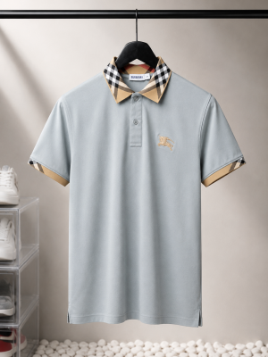Burberrry Premium Polo T-Shirt with OG box Packaging 3016