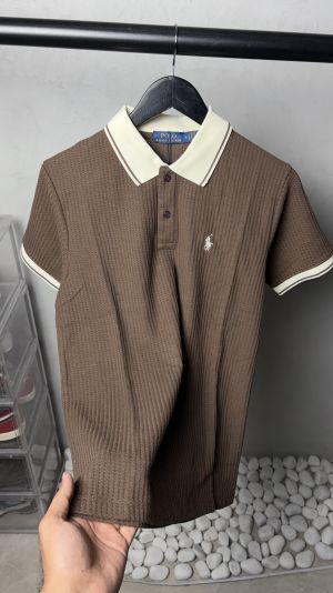 Ralp Lauren Premium Knit Polo T-Shirt with OG BOX PACKAGING 3011