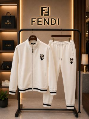 Fend 100% Imported Fabric Very Premium Heavy Tracksuit CS434