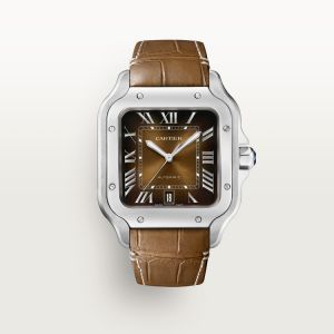 Cartiie_r Santos Automatic brown Roman ank