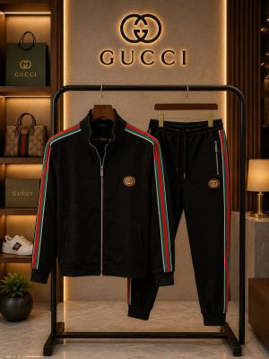 Gucc 100% Imported Fabric Very Premium Heavy Tracksuit CS434