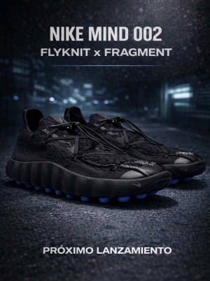 Nikee Mind 002 Flyknit Fragment Black 207