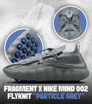 Nikee Mind 002 Flyknit Fragment grey 208